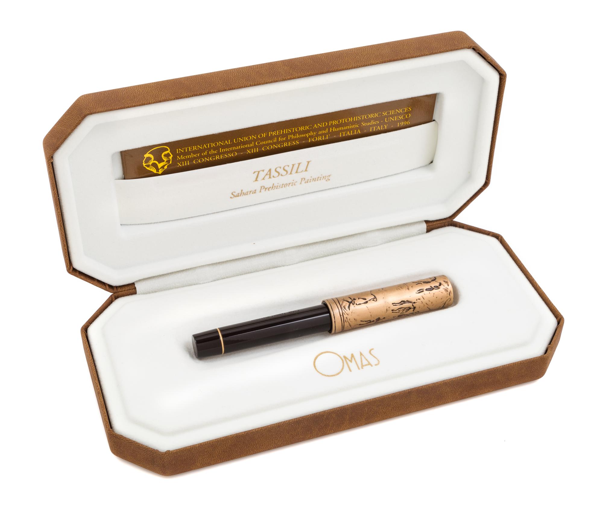 An Omas Tassili: Sahara Prehistoric Painting Limited Edition Fountain Pen
