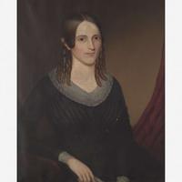 American School 19th century Portrait of Mrs. M. R. Fielding