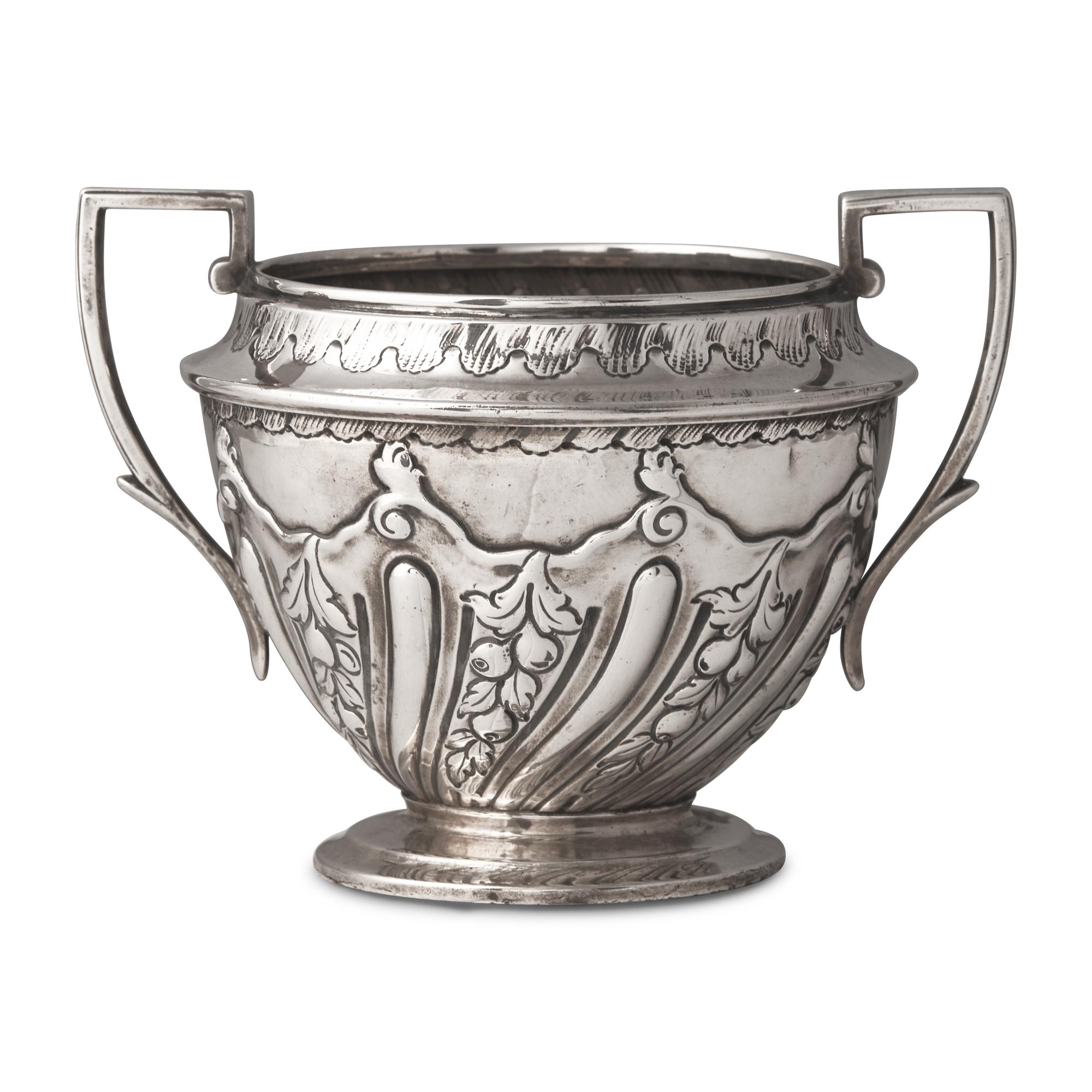A Victorian Silver Sugar Bowl