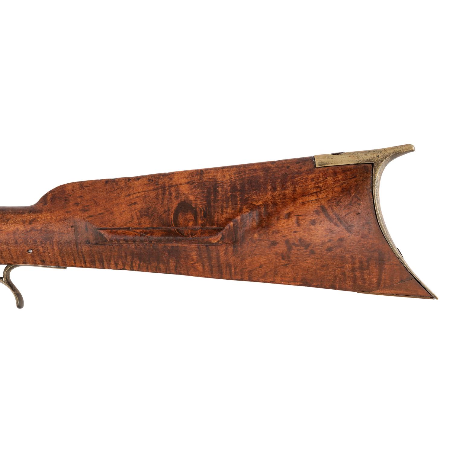 Half Stock Percussion Fowler by Leman