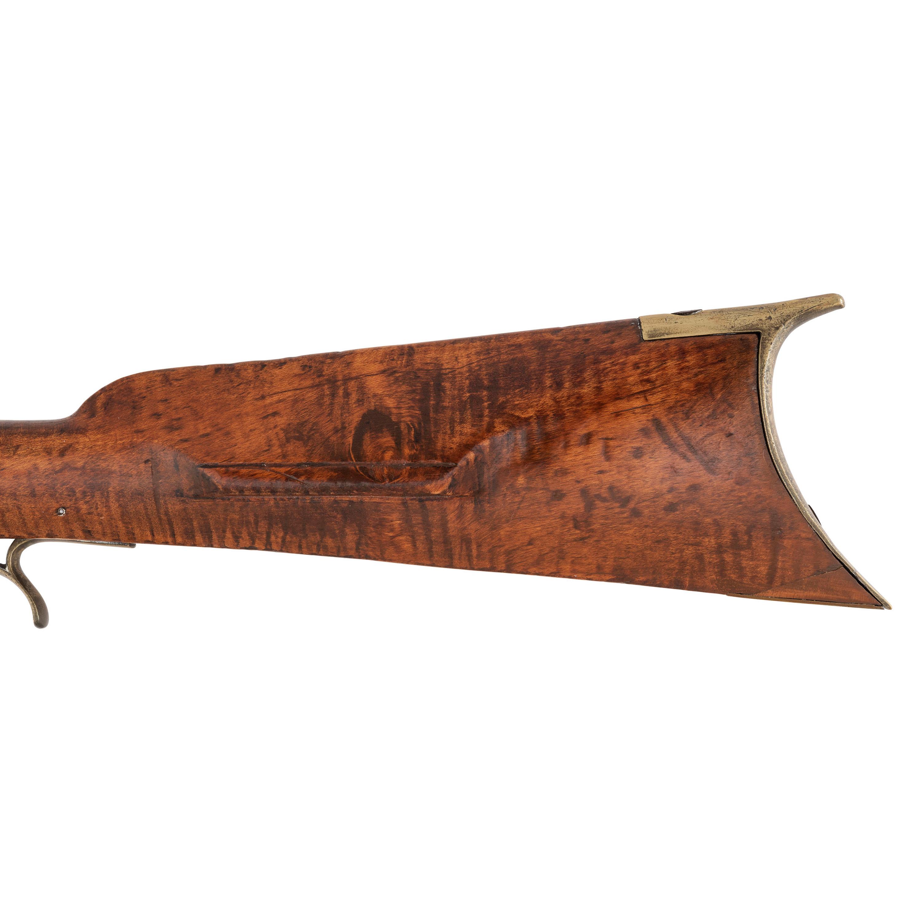 Half Stock Percussion Fowler by Leman
