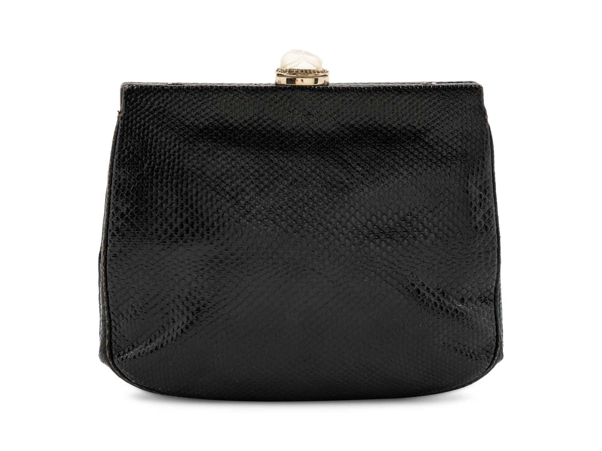 Judith Leiber Skin Clutch, 1980s