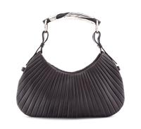 An Yves Saint Laurent Brown Leather Mombasa Handbag, 14" x 6" x .5".