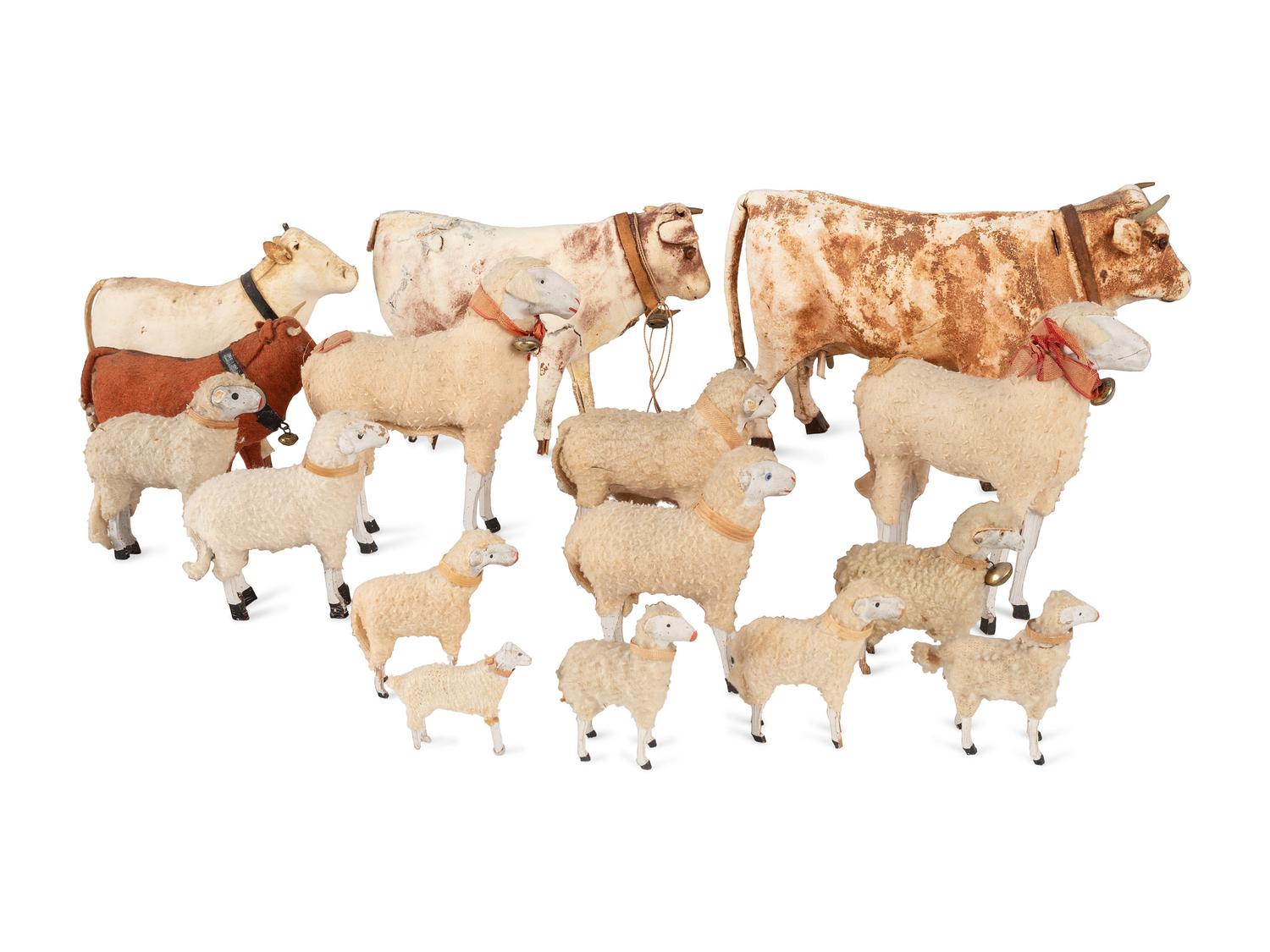 A Group of Animal Toys