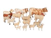 A Group of Animal Toys