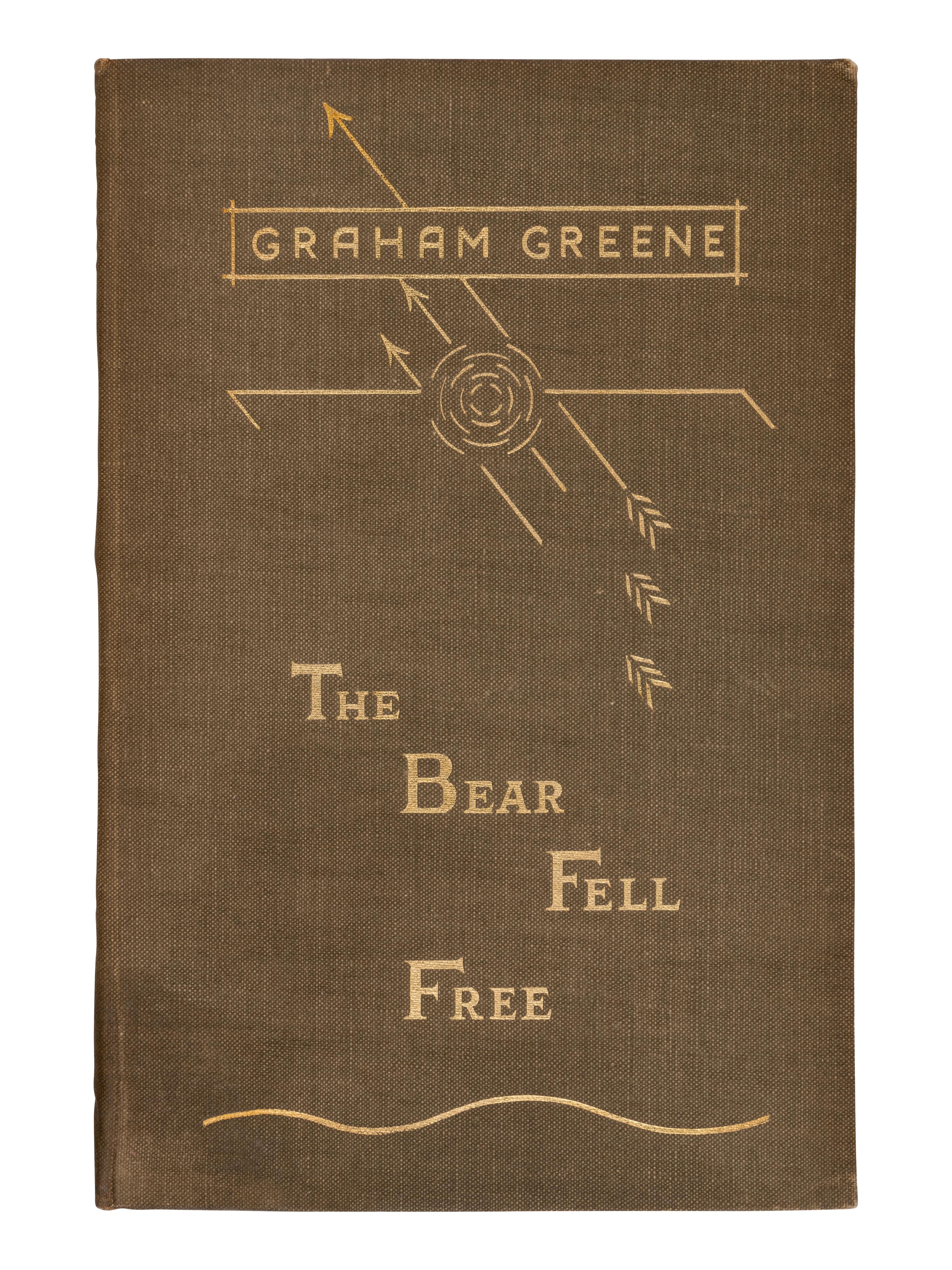 GREENE, Graham (1904-1991). The Bear Fell Free . Edited by John Hackney. London: Grayson & Grayson, 1935.