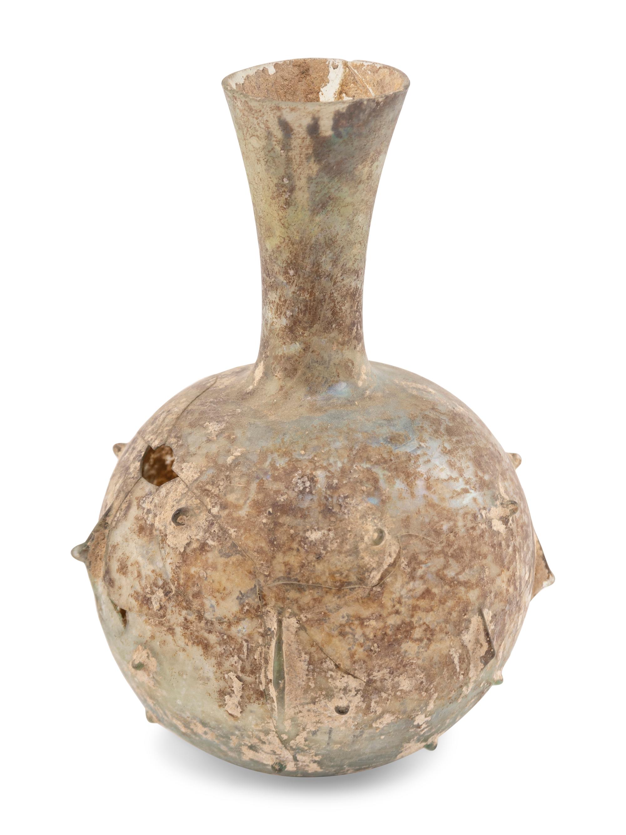A Roman Glass Bottle
