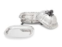 A Paul Storr Silver George IV Covered Vegetable Dish