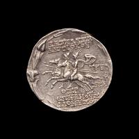 [ANCIENTS] SELEUCID KINGDOM. Antiochus VI (c. 144-142 BC). Ar Tetradrachm (16.6 g, 30mm)
