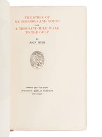[BINDINGS]. MUIR, John (1838-1914). The Writings of John Muir . Boston and New York: Houghton Mifflin Company, 1916-1924.