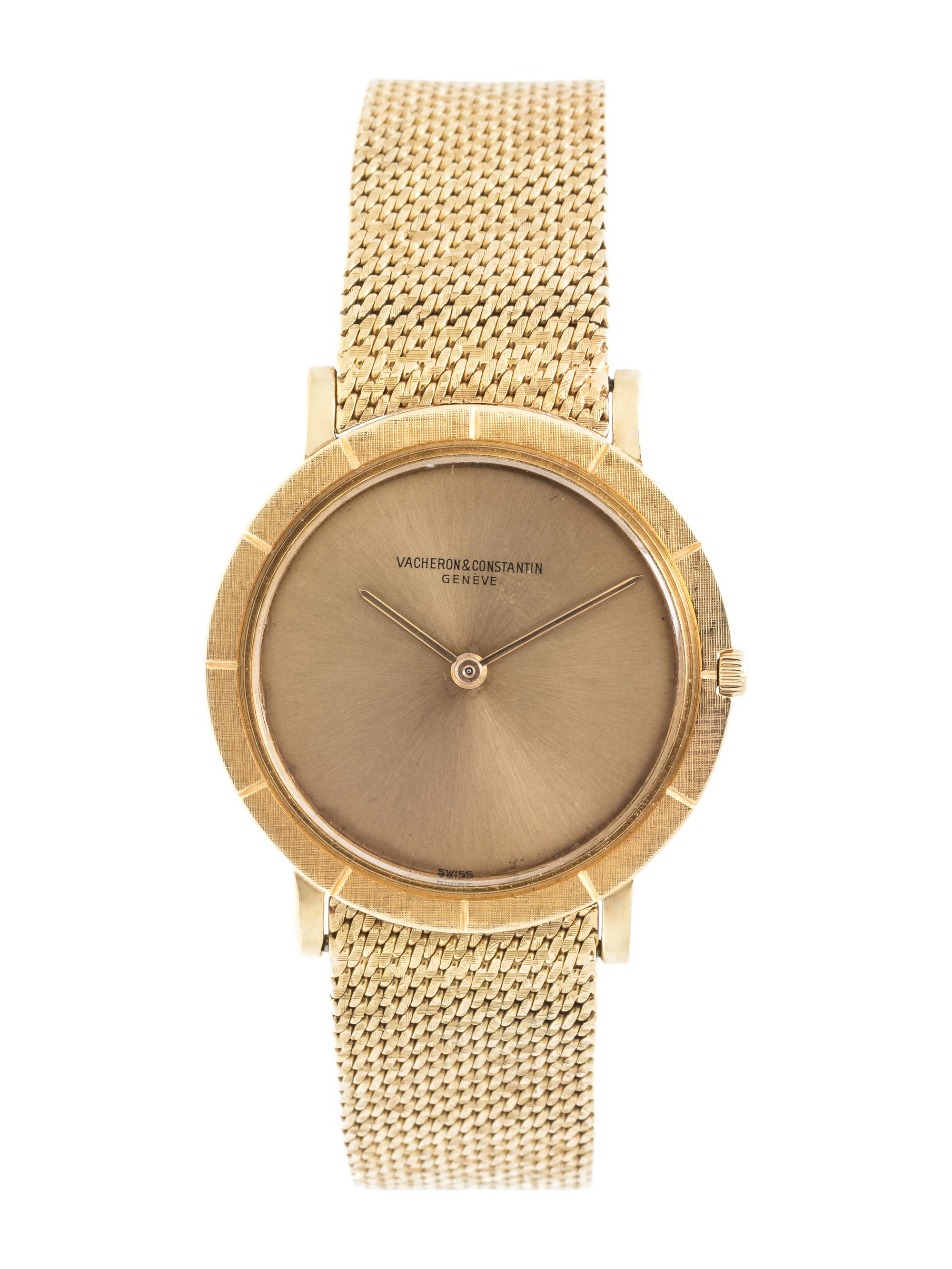 VACHERON & CONSTANTIN, REF. 6498 18K YELLOW GOLD 'ULTRA THIN' WRISTWATCH