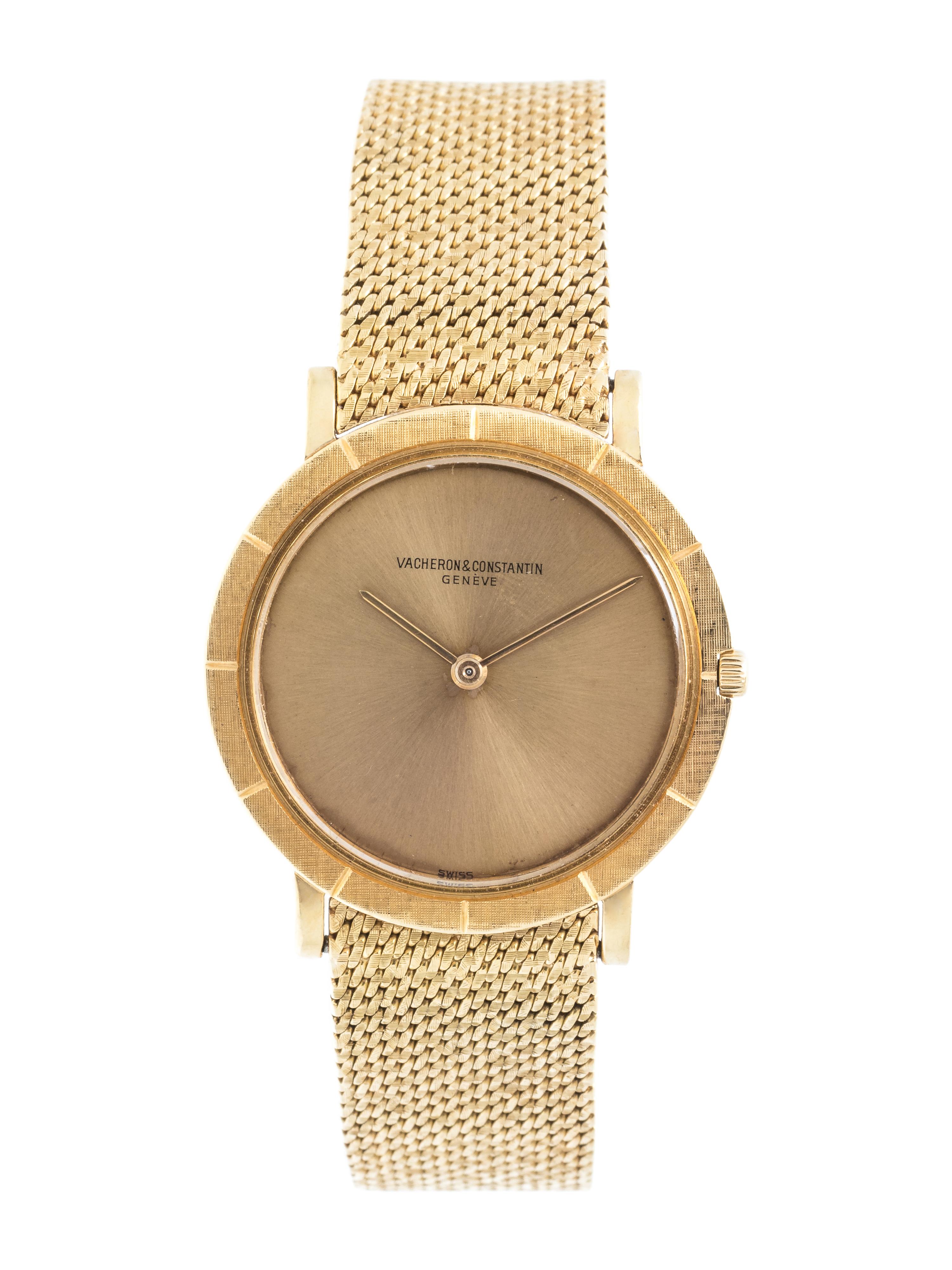 VACHERON & CONSTANTIN, REF. 6498 18K YELLOW GOLD 'ULTRA THIN' WRISTWATCH