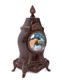 Clock with Painted Face
