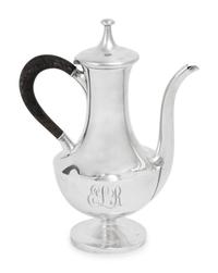An American Silver Coffee Pot — George W. Shiebler & Co., New York, NY, First Quarter 20th Century