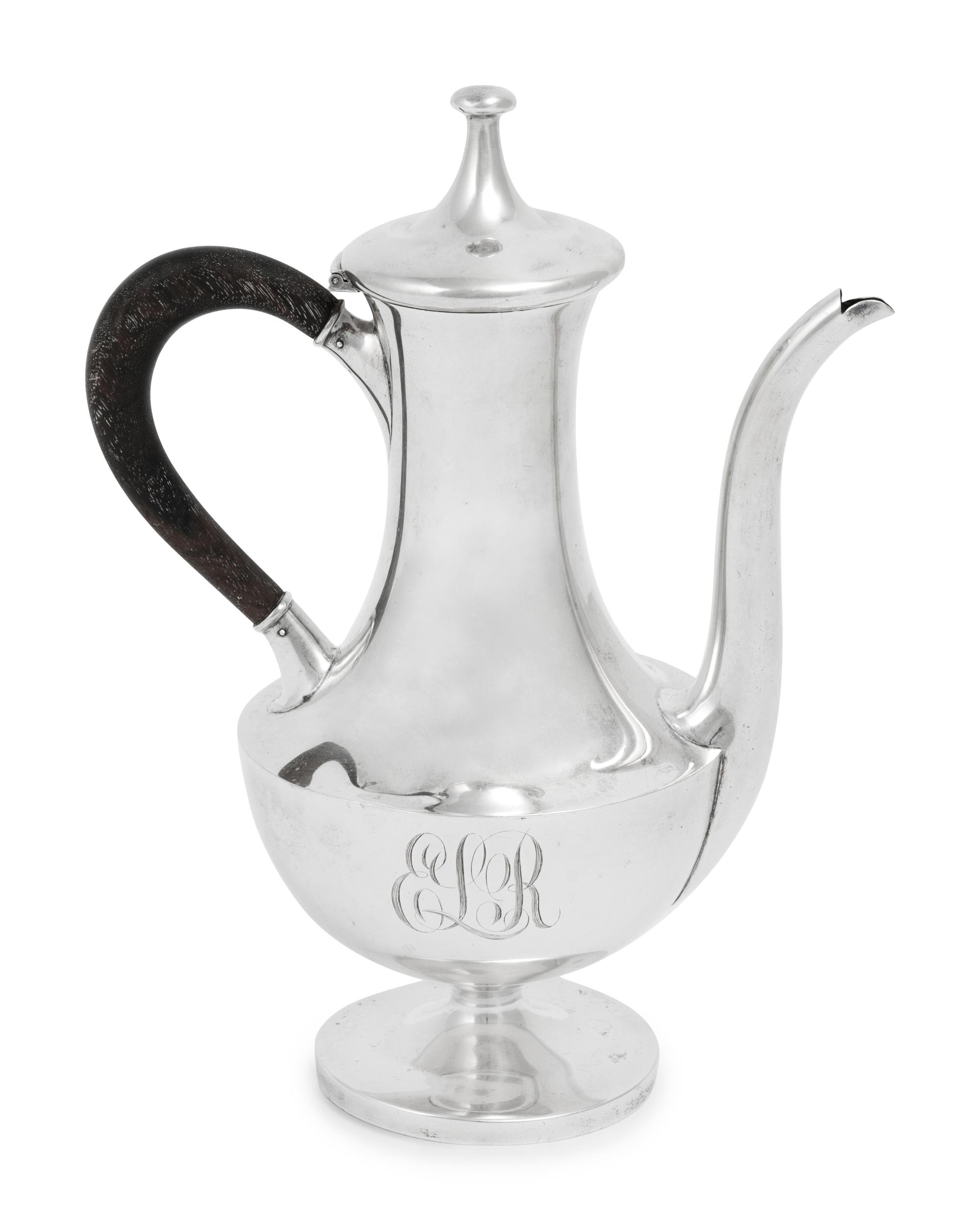 An American Silver Coffee Pot — George W. Shiebler & Co., New York, NY, First Quarter 20th Century