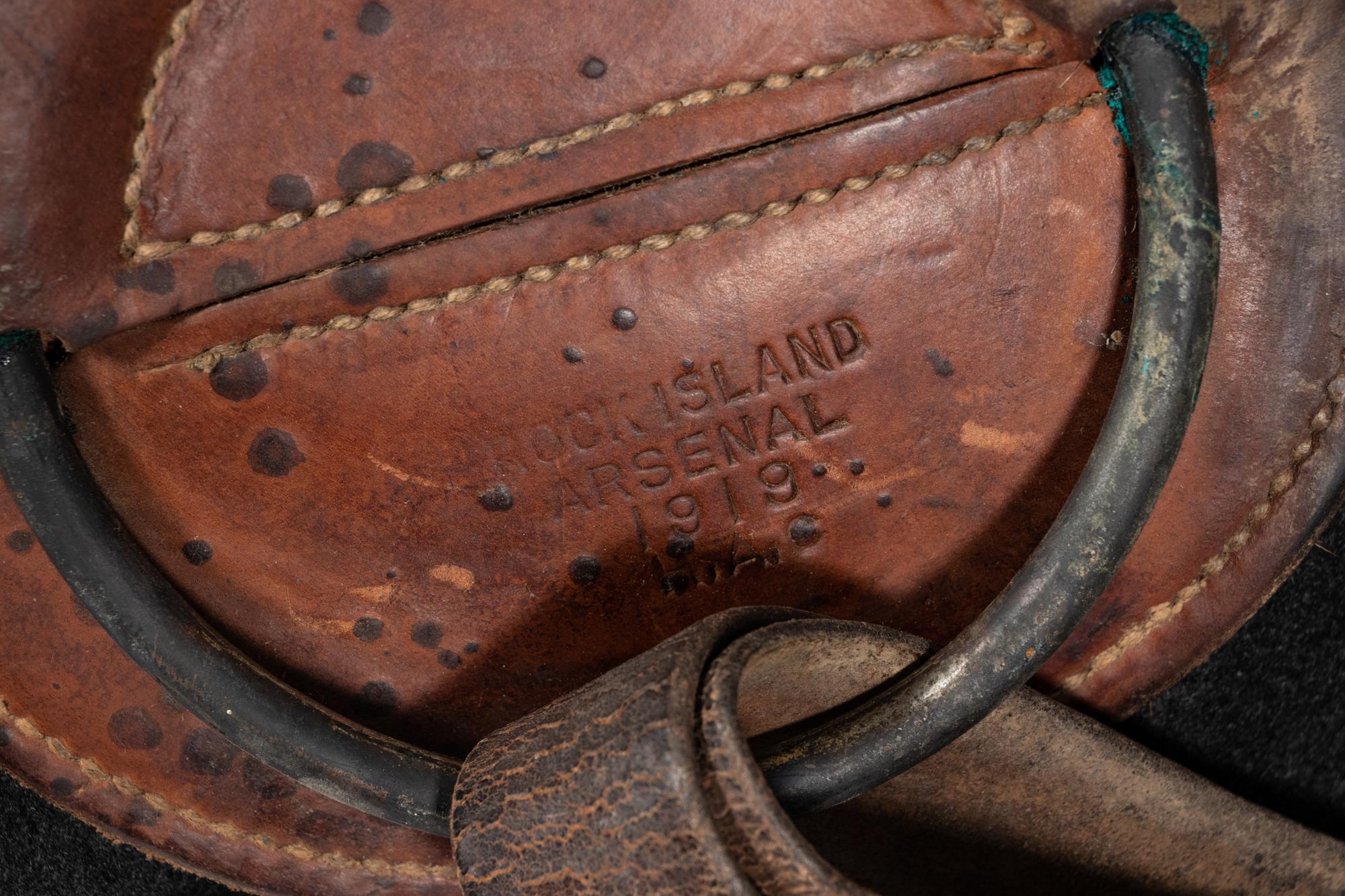 A U.S. Military Cavalry Saddle
