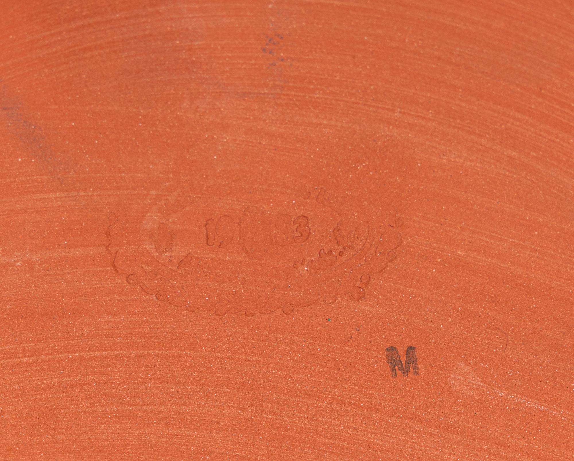 A Mackenzie Childs Terracotta Tureen