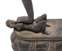 A Tibetan Lacquered Wood Figure of Vajrayogini