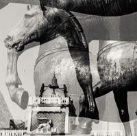 Robert Rauschenberg (1925-2008) Bob + Cy -- Venice, 1952