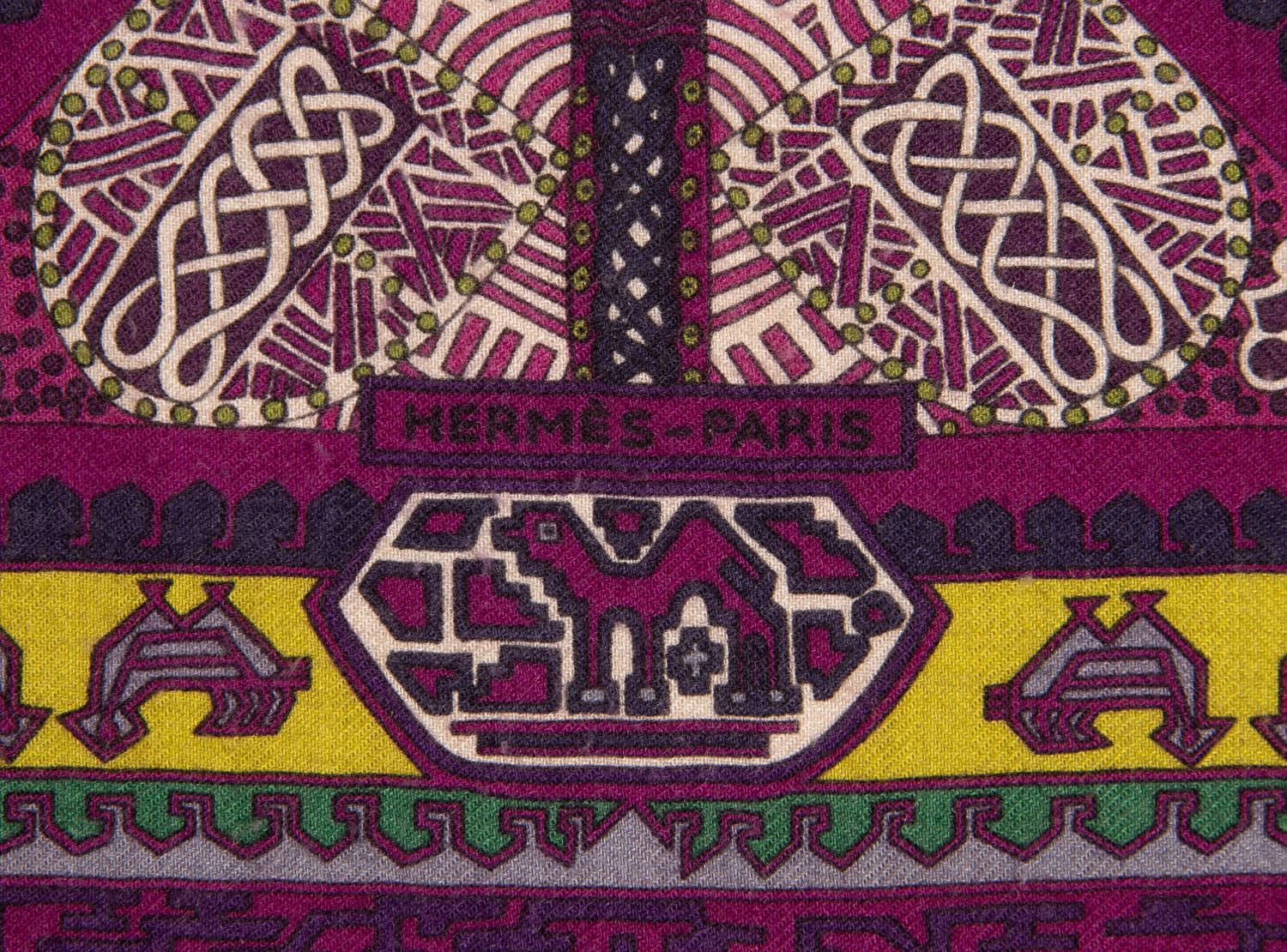 Hermès 90cm Cashmere/Silk Scarf