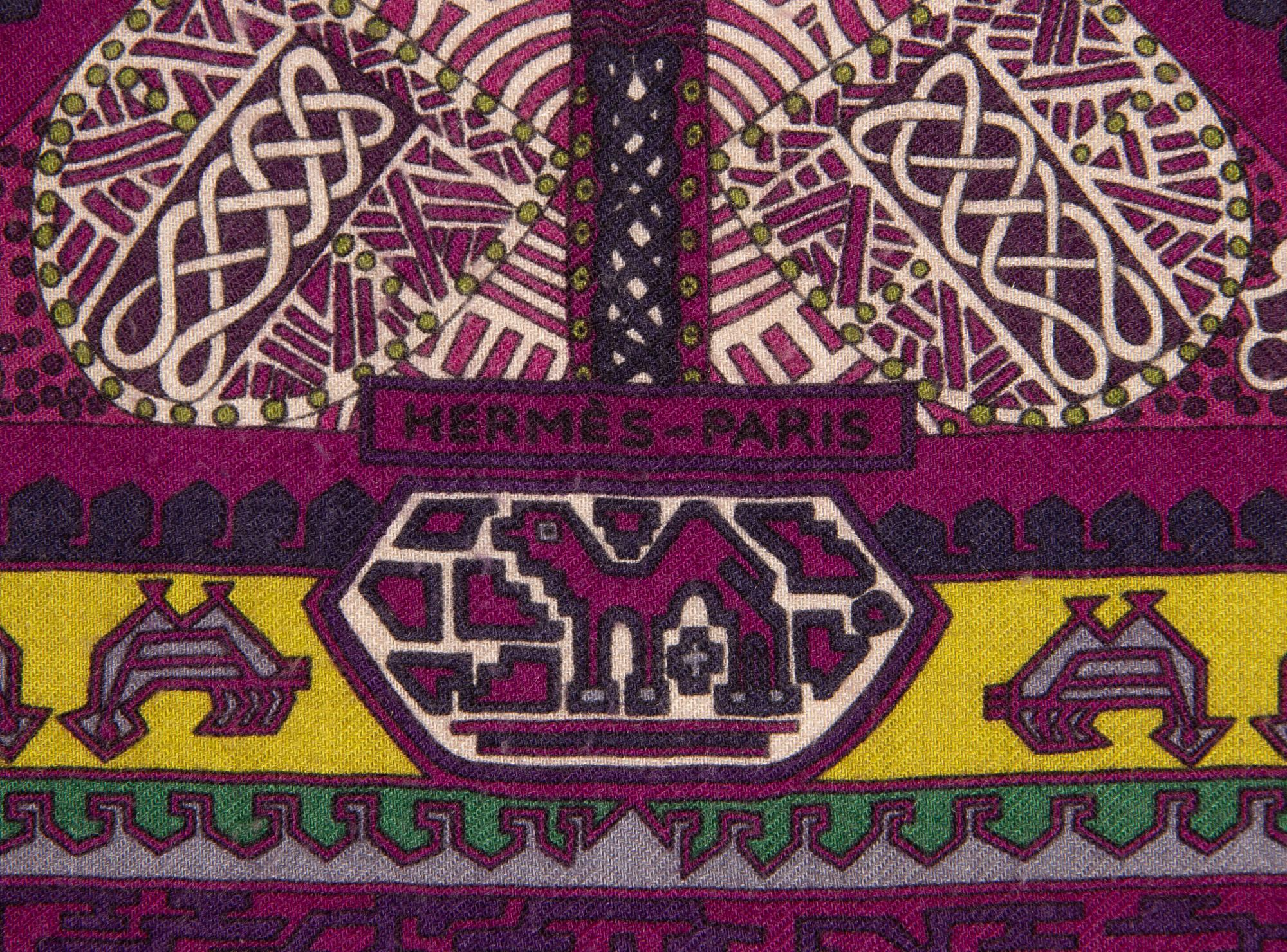 Hermès 90cm Cashmere/Silk Scarf