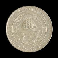 A United States 1936 Norfolk Commemorative 50c Coin