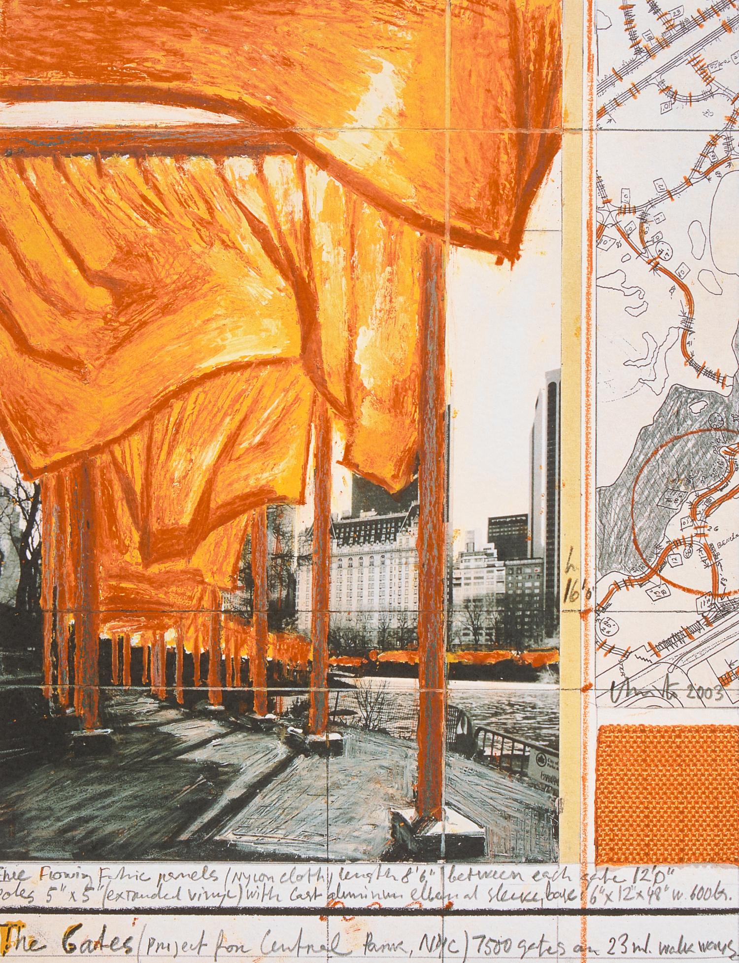 The Gates XX, Project for Central Park, New York, 2003