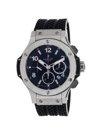 HUBLOT, STAINLESS STEEL 'BIG BANG' CHRONOGRAPH WRISTWATCH