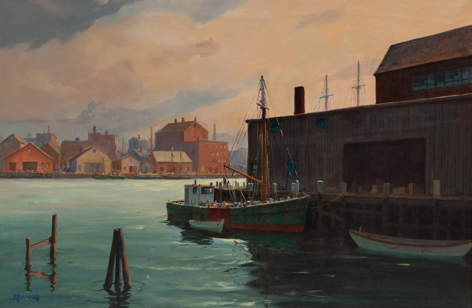 Harbor Scene