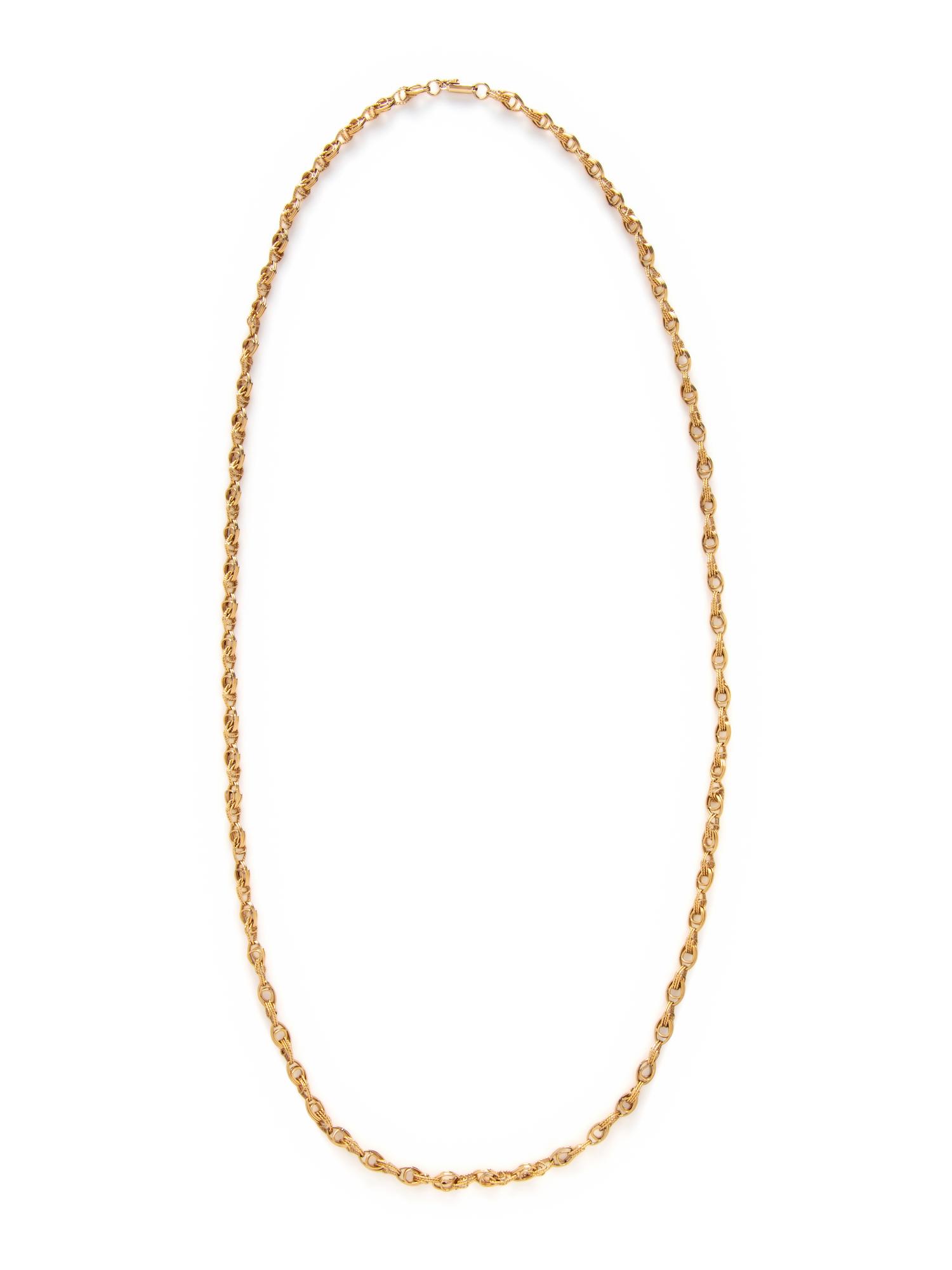 YELLOW GOLD NECKLACE