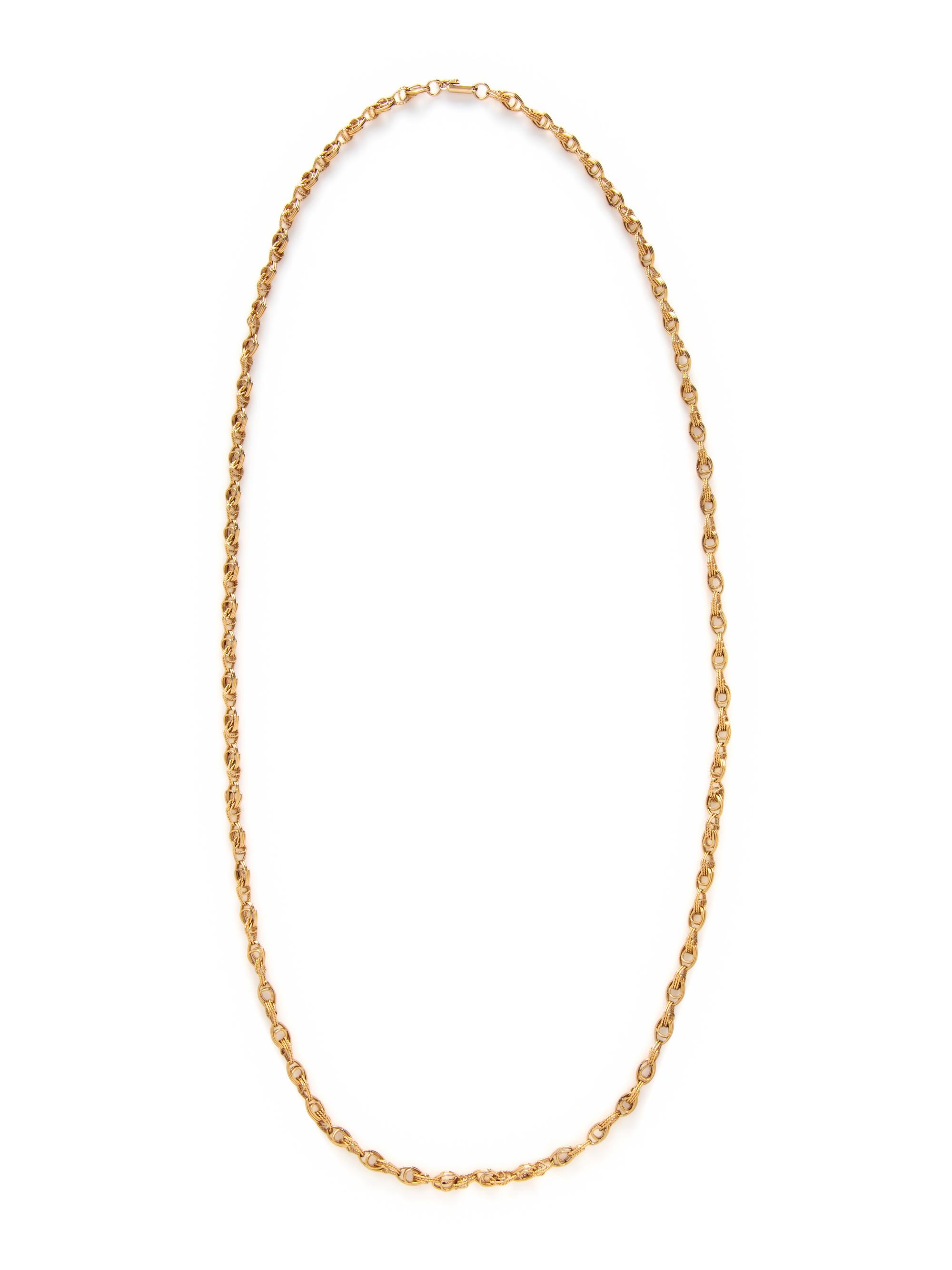 YELLOW GOLD NECKLACE