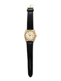 ROLEX, REF. 1603 STAINLESS STEEL AND 18K YELLOW GOLD 'DATEJUST' WATCH WITH 'BUCKLEY' DIAL AND ROLEX 'MADE IN MEXICO' JUBILEE BRACELET