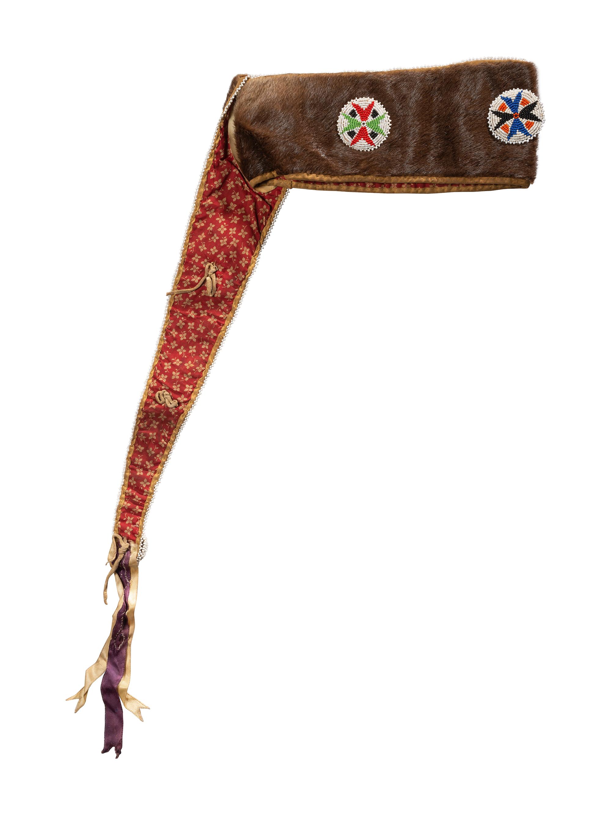 Prairie Otter Fur Turban