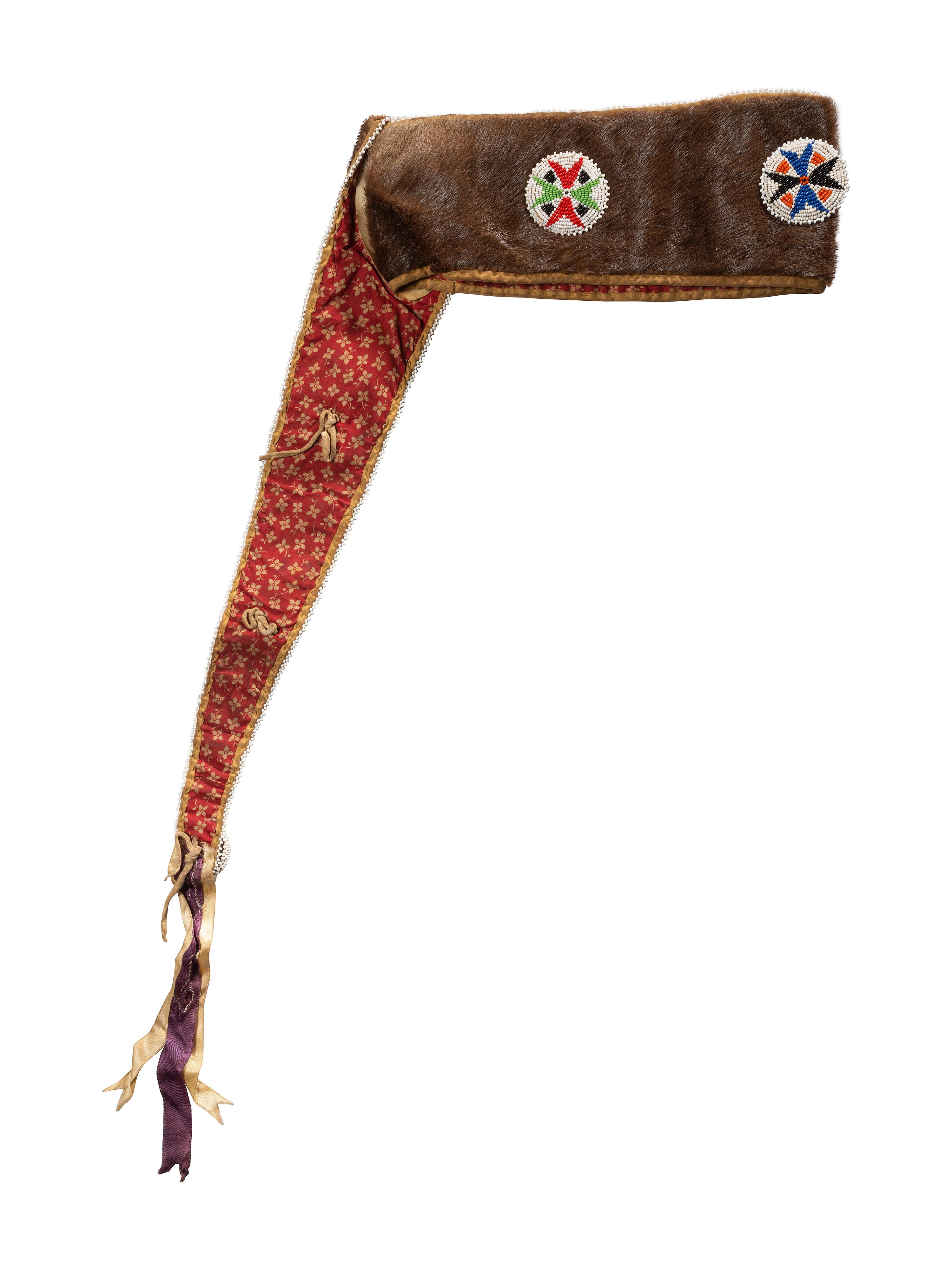 Prairie Otter Fur Turban