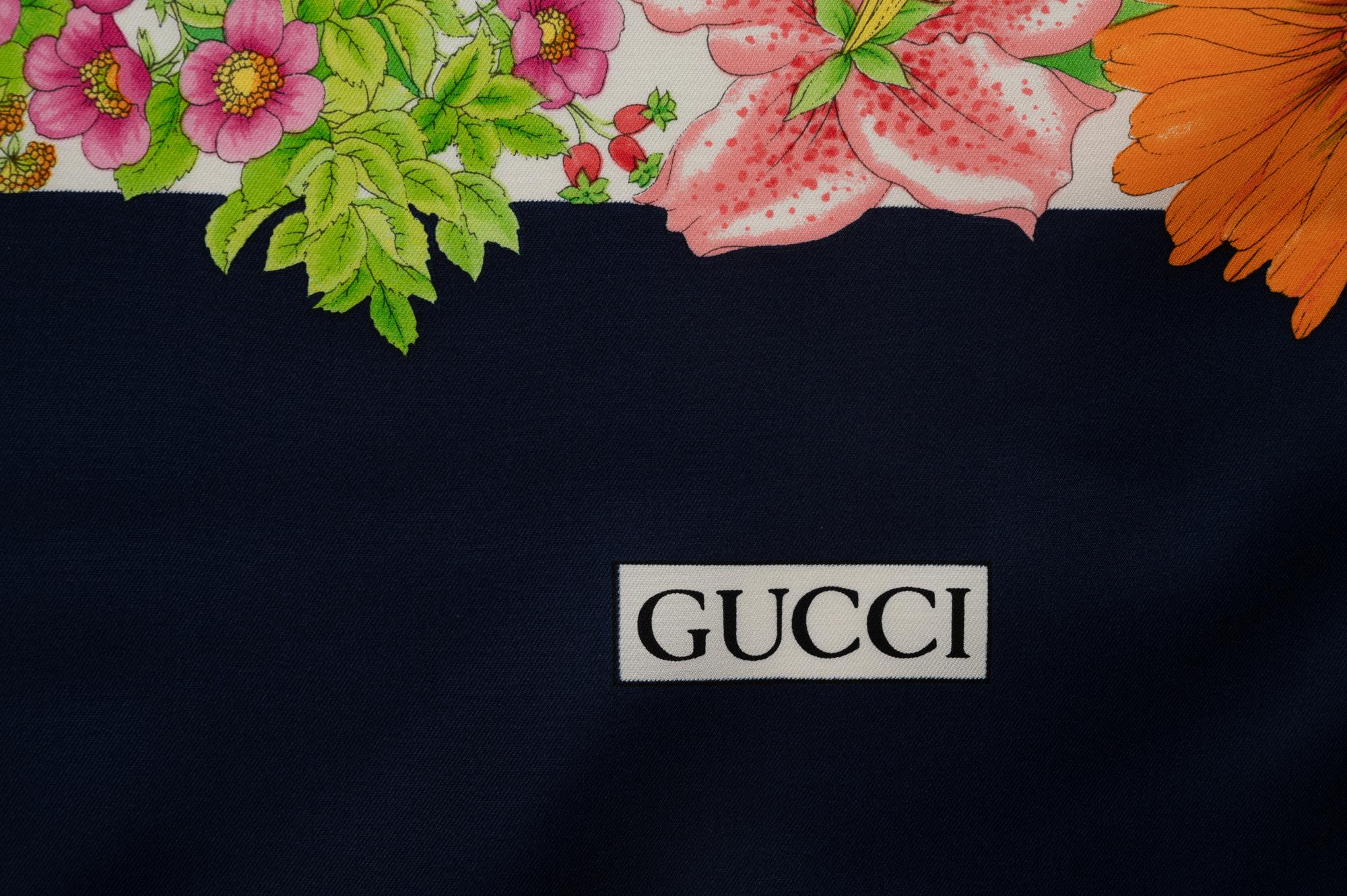 Three Gucci Scarves, 1980-2000s
