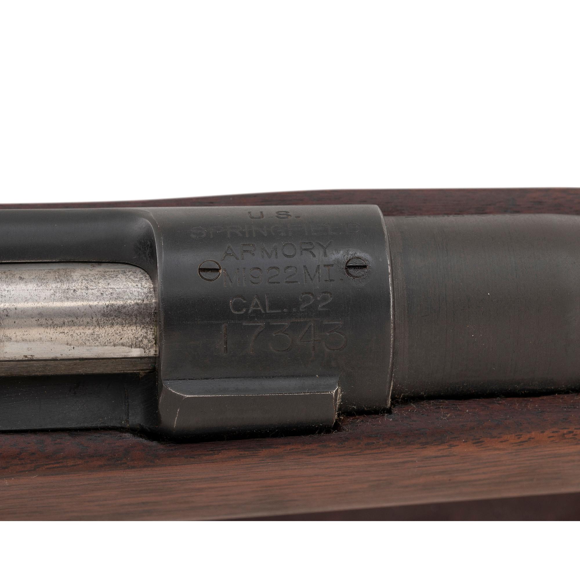 ** U.S. Springfield Model 1922-M1 Rifle