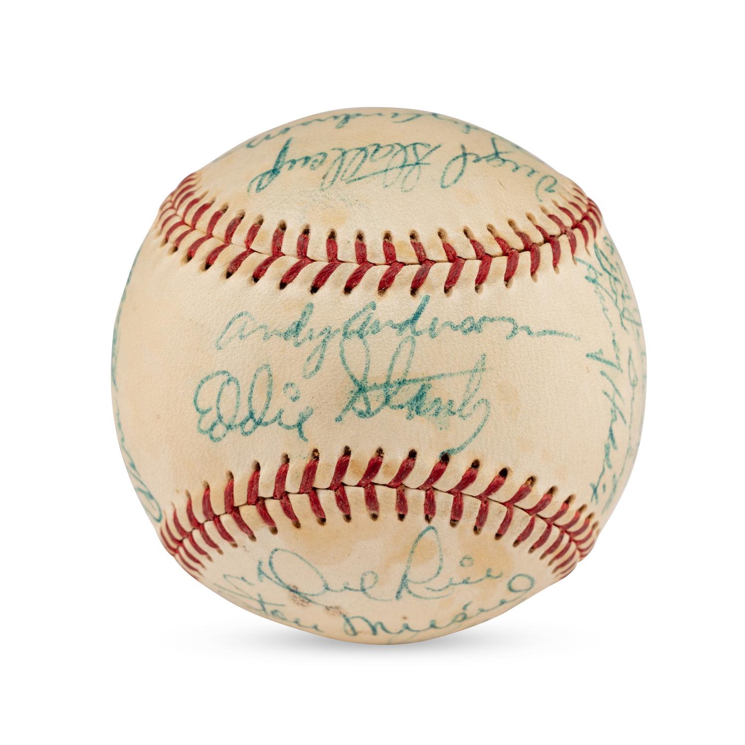 A 1953 St. Louis Cardinals Team Signed Autograph Baseball Featuring Stan Musial (Beckett Authentication Services)