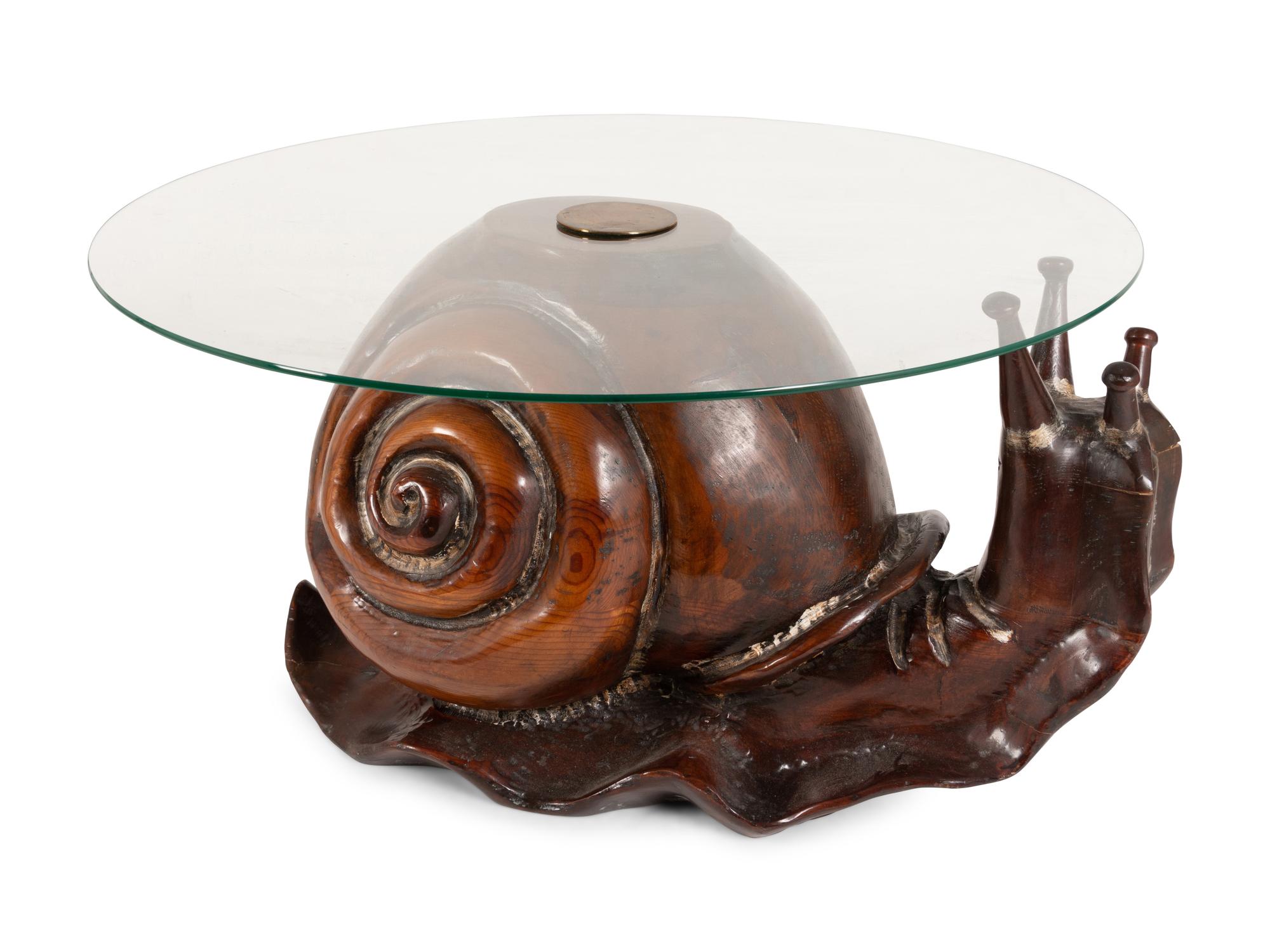 A Federico Armijo Snail Coffee Table