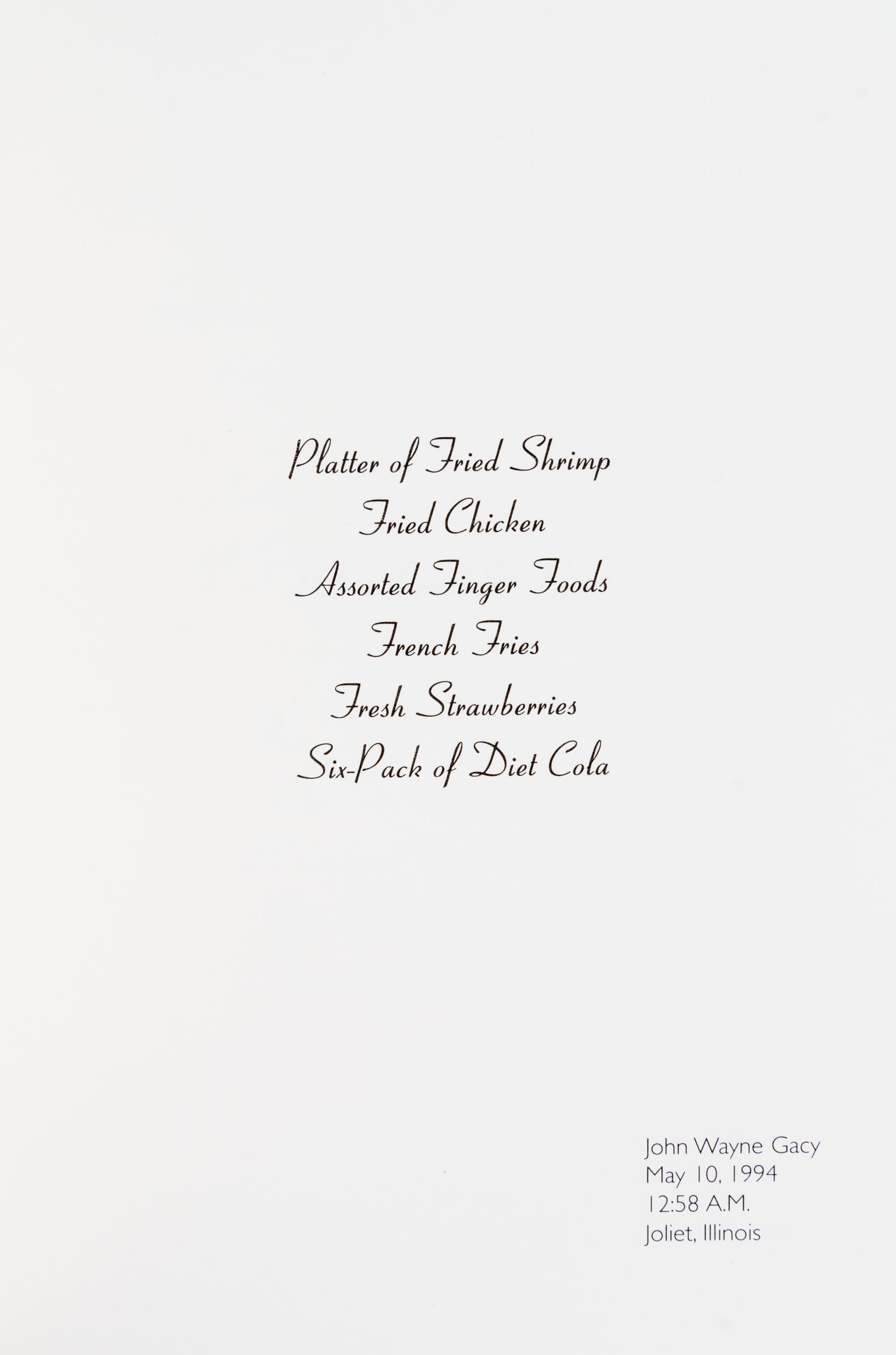 (ARTISTS BOOKS, CONCEPTUAL MENUS). Human House, by Jean McGarry [and] The Menu, by Toby Lee Greenberg. (with 1 other, 3 total)