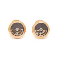 BREGUET, ROSE GOLD ROTOR CUFFLINKS