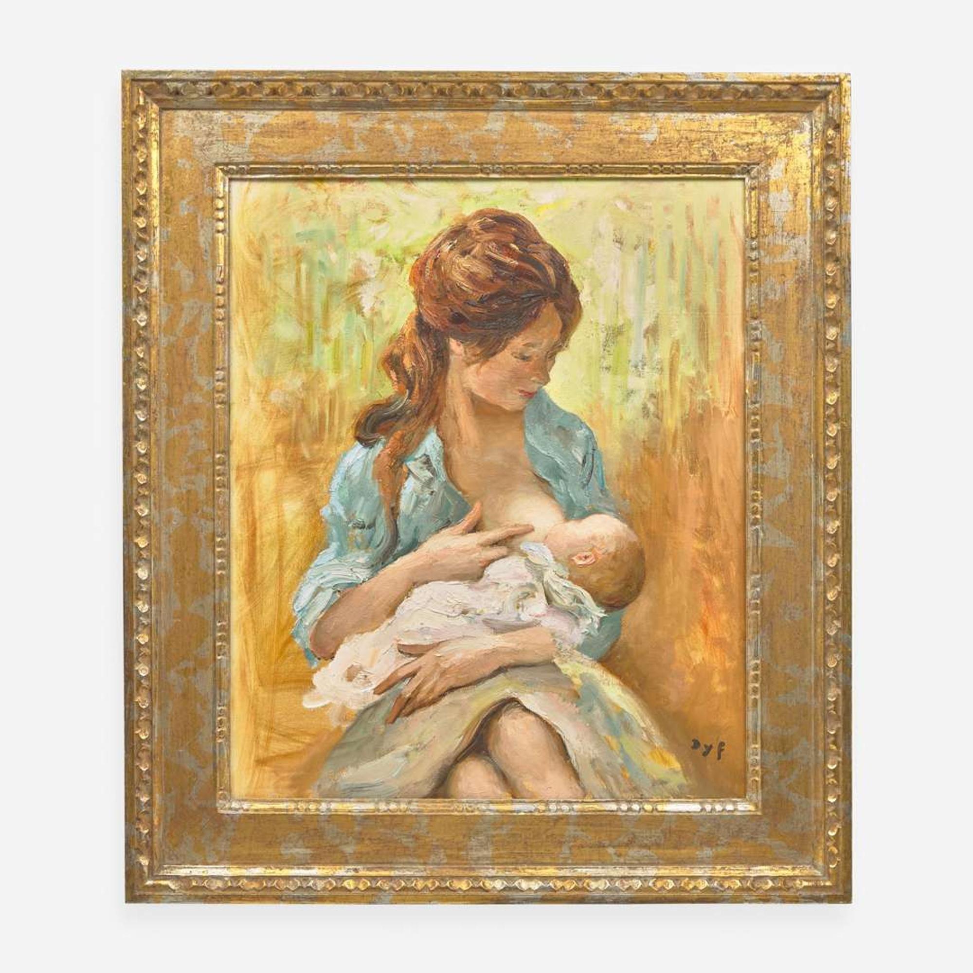 Marcel Dyf (French, 1899-1985) La Mère et l’Enfant