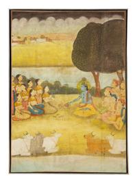 Two Indian Pichwai Paintings