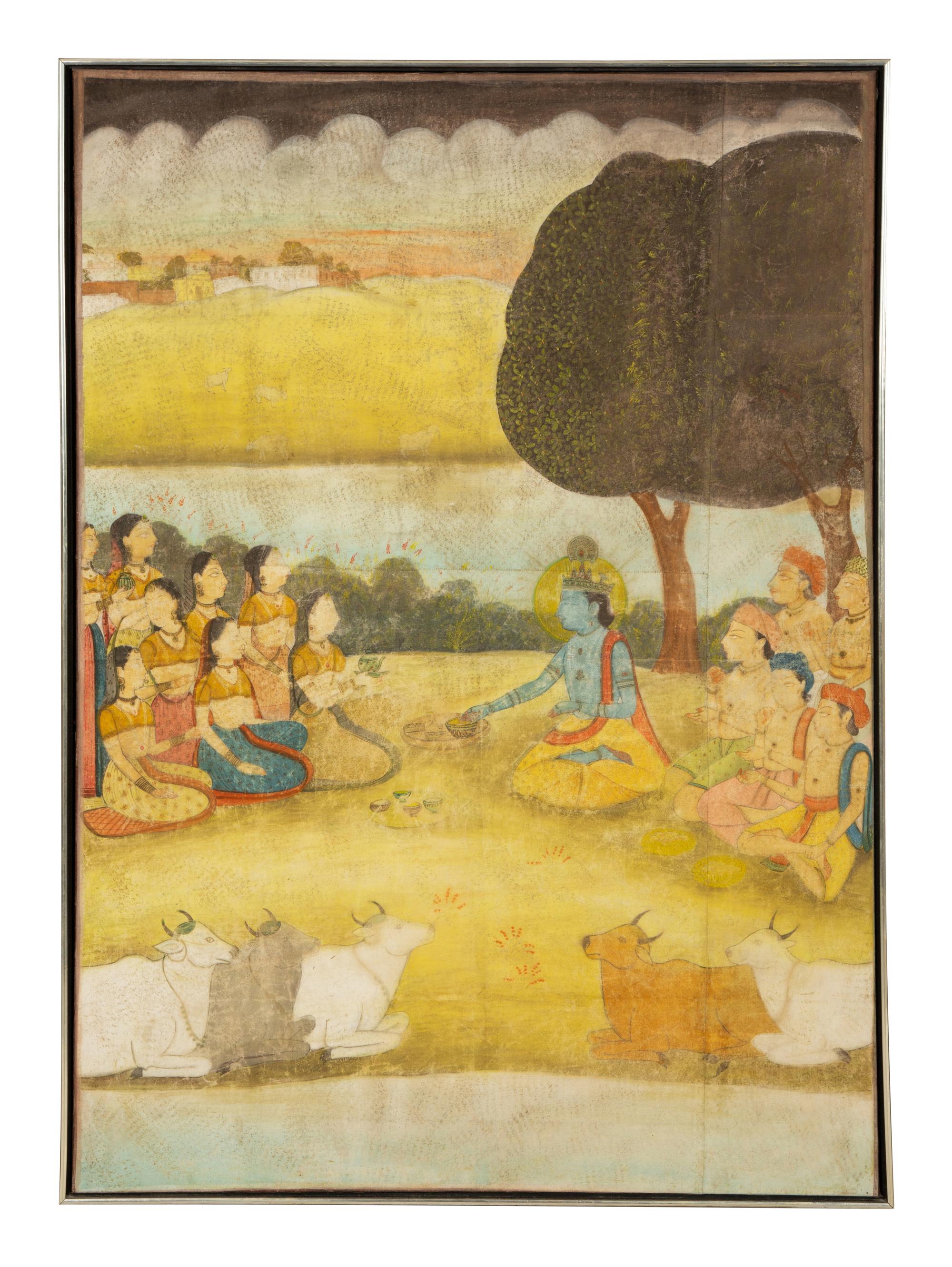 Two Indian Pichwai Paintings