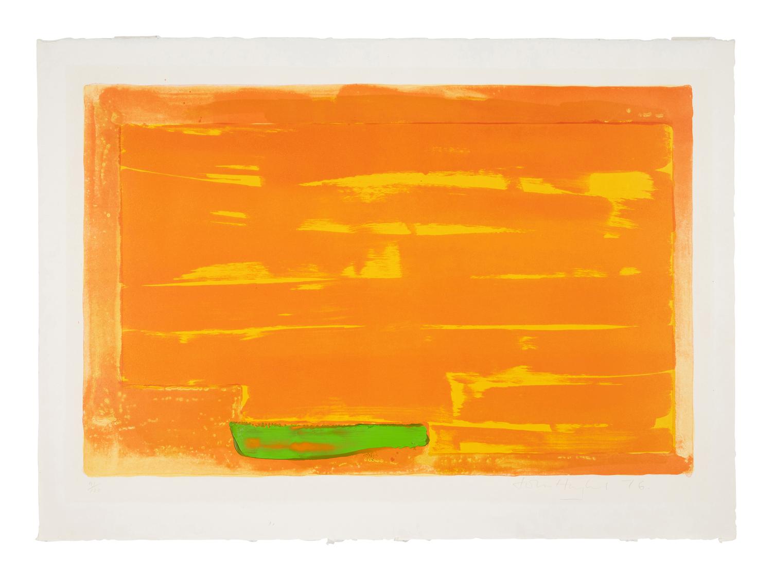 Untitled , 1969 and Homage to John Constable, 1976 (a pair of prints)