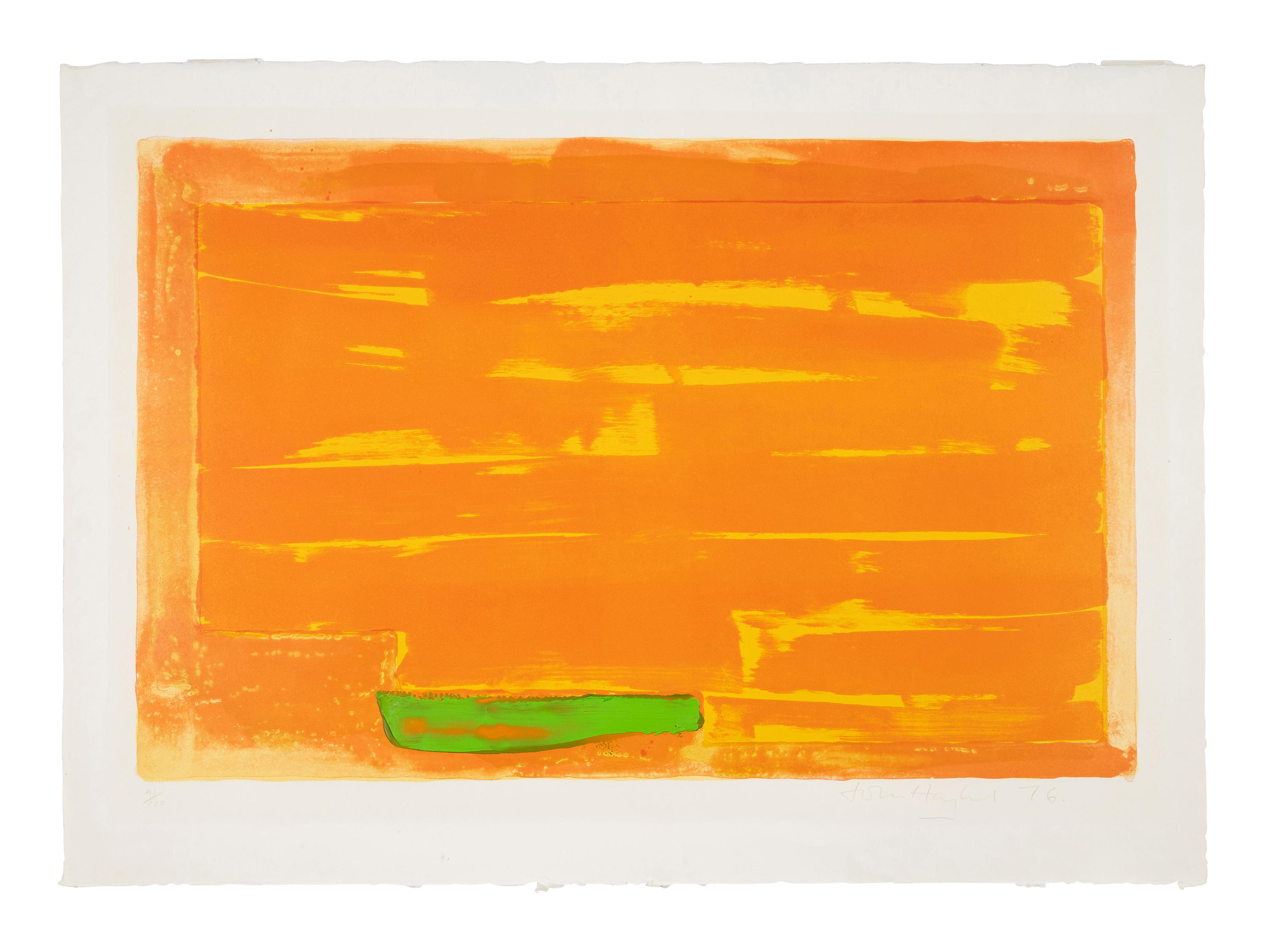 Untitled , 1969 and Homage to John Constable, 1976 (a pair of prints)