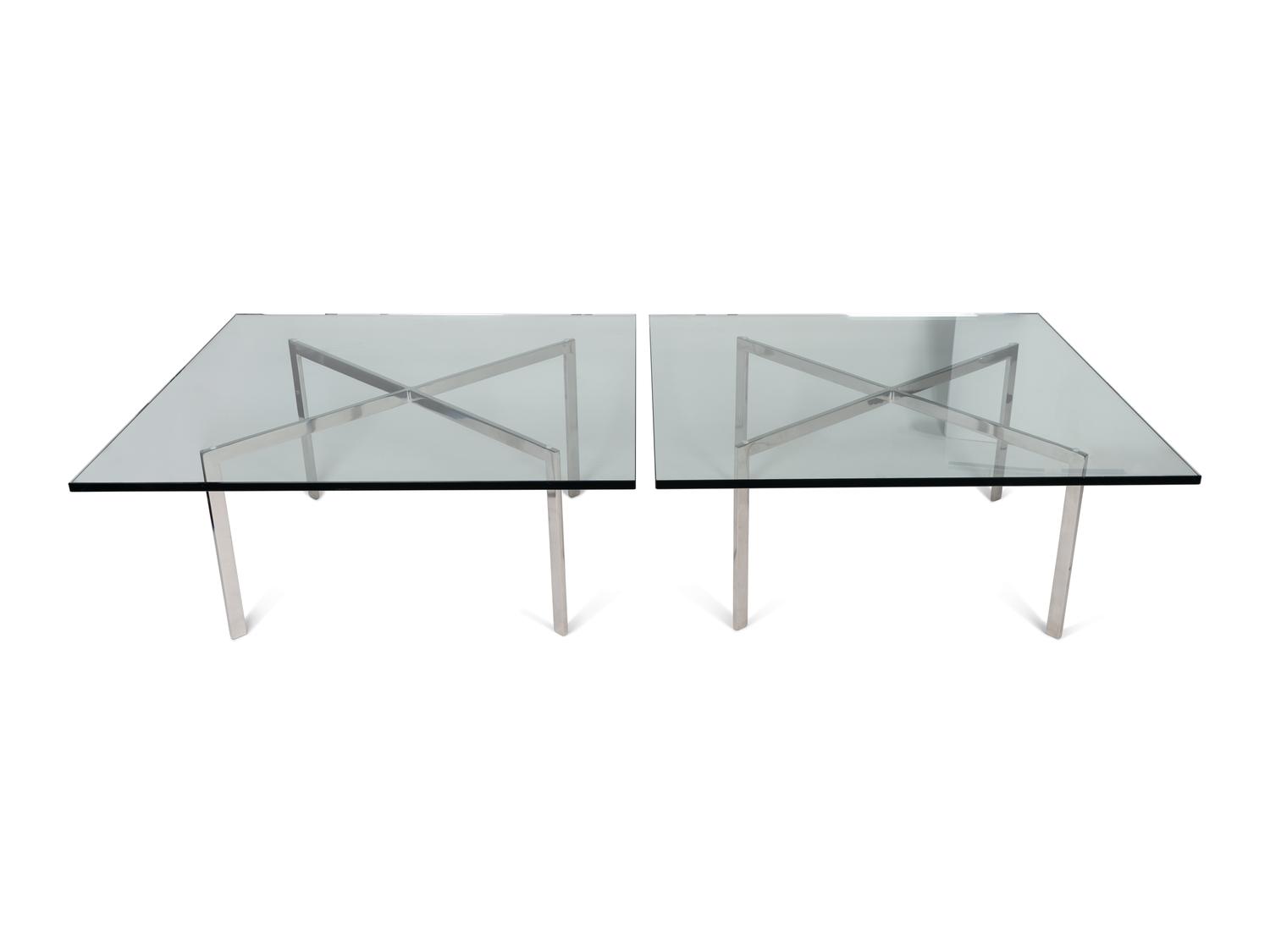 Pair of Barcelona Coffee Tables