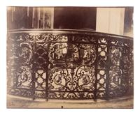 A group of four photographs ( Hôtel de Sully Charost, rue du Cherche-Midi 11 , 1904-1905; Hôtel de Fleury, rue des Saints-Pères 28 , 1905; 7 rue de l'Estrapade , 1905; Grille du chœr, èglise Saint Roch , 1912)