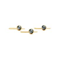 TIFFANY & CO., SCHLUMBERGER, YELLOW GOLD AND HEMATITE 'ACORN' DRESS SET