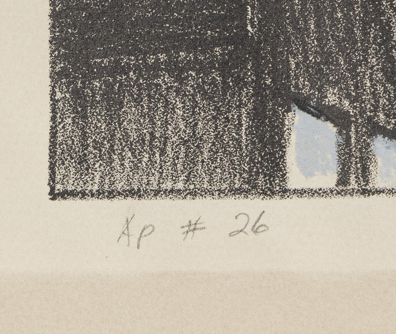 Traffic Light, 1973 and 22nd Street, 1974 (two works)