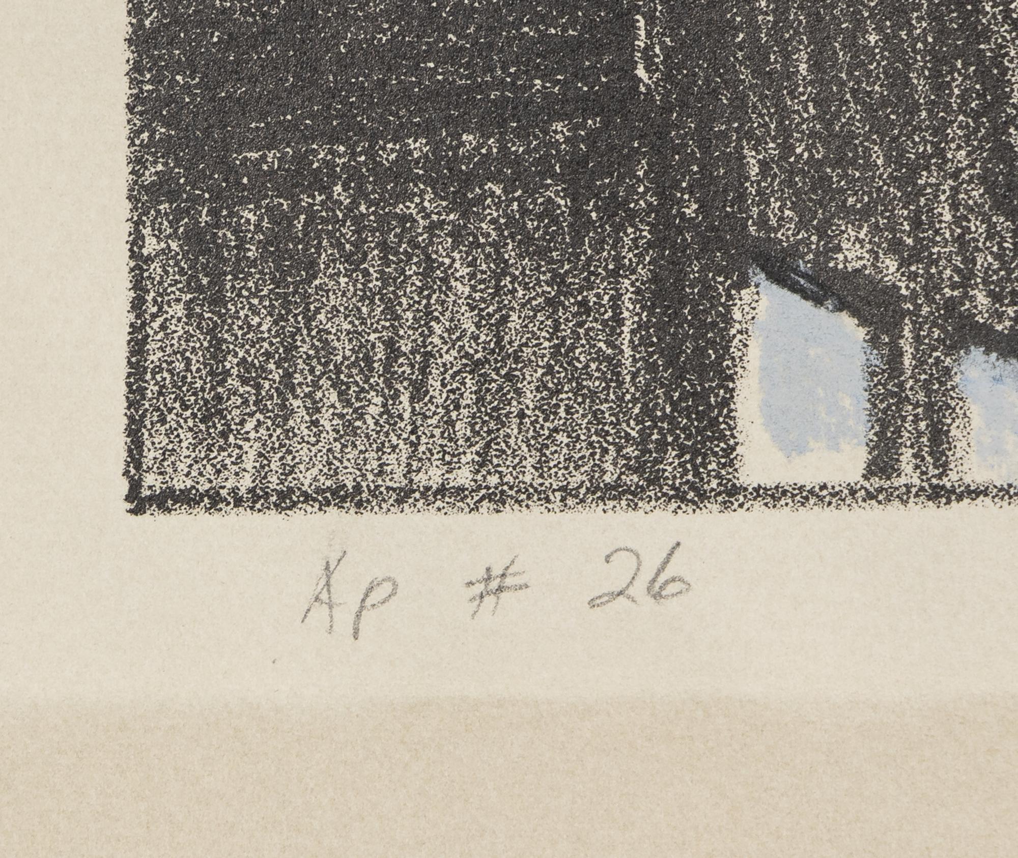 Traffic Light, 1973 and 22nd Street, 1974 (two works)